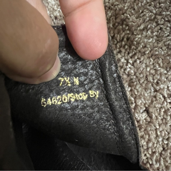 Diba True booties Grey Suede Tan Leather 7.5 - Picture 4 of 6